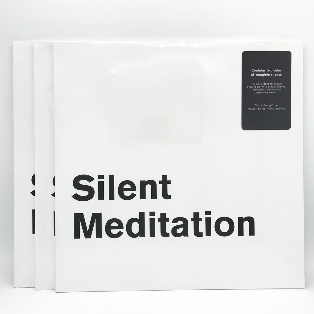 Silent Meditation - vinyl LP (3 Pack)